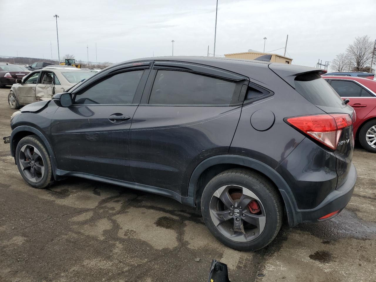 2018 Honda HR-V VIN 3CZRU5H56JM708027 Copart auction photo, front end damage thumbnail 2