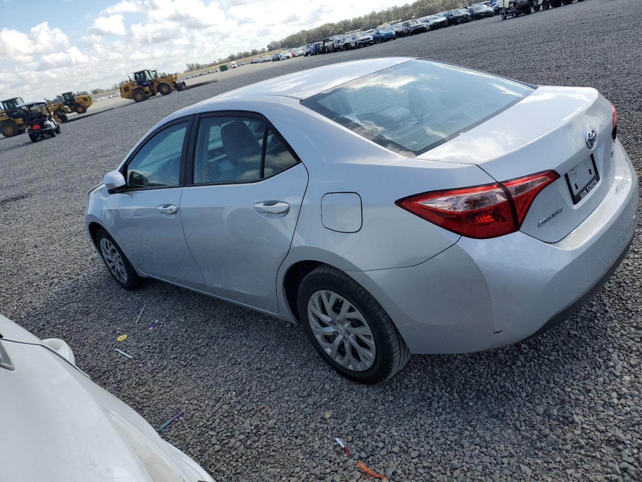 2019 Toyota Corolla VIN 2T1BURHE7KC191569 Copart auction photo, side damage thumbnail 2