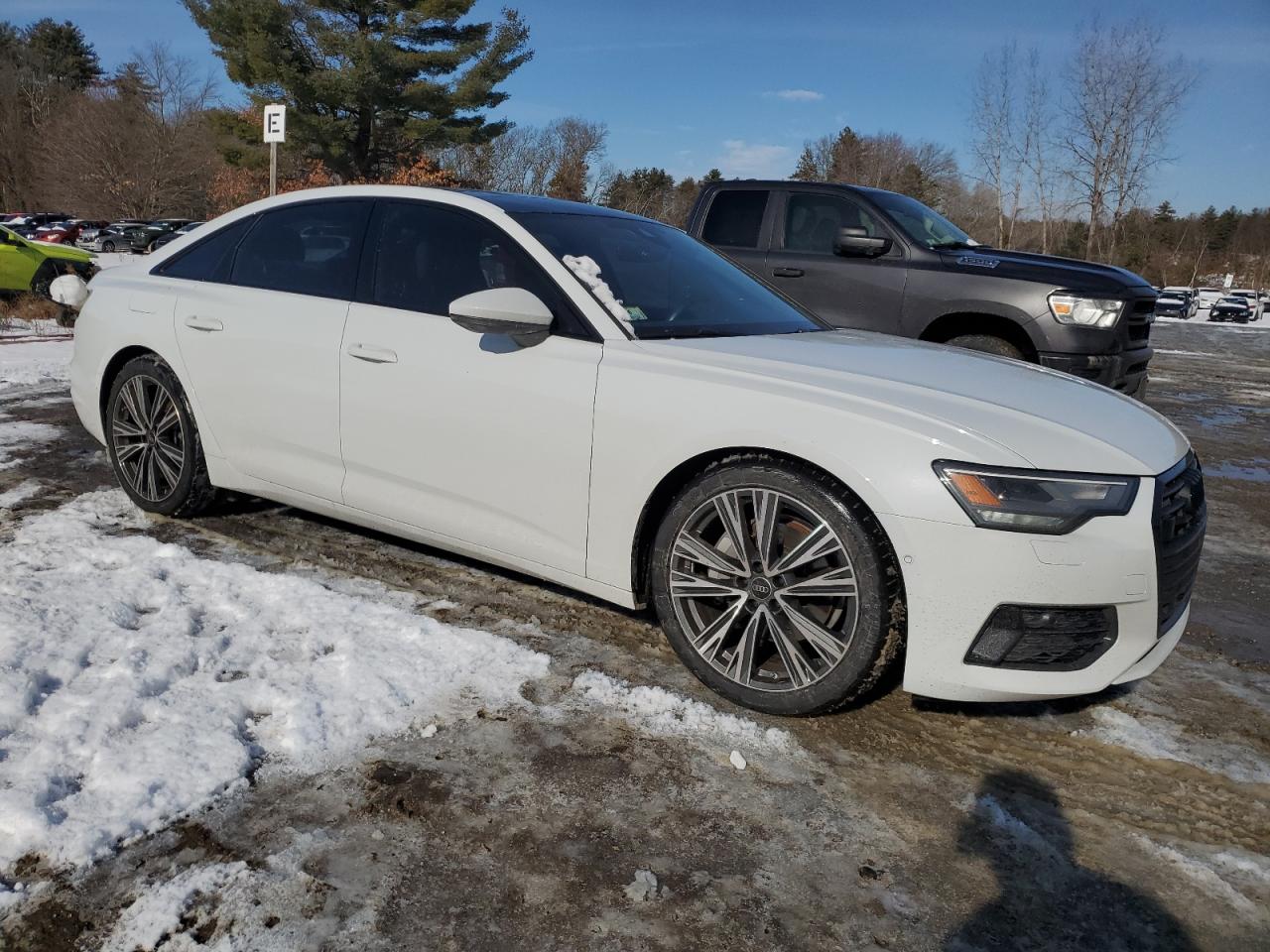 2023 Audi A6 VIN WAUD3BF25PN047046 Copart auction photo, front end / rear end damage thumbnail 4