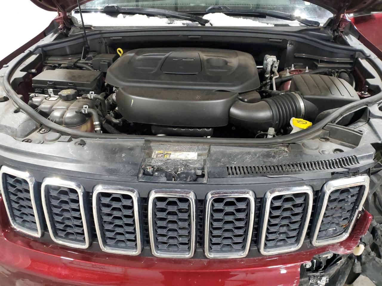 2020 Jeep Grand Cherokee VIN 1C4RJEBG4LC295246 Copart auction photo, front end damage thumbnail 12