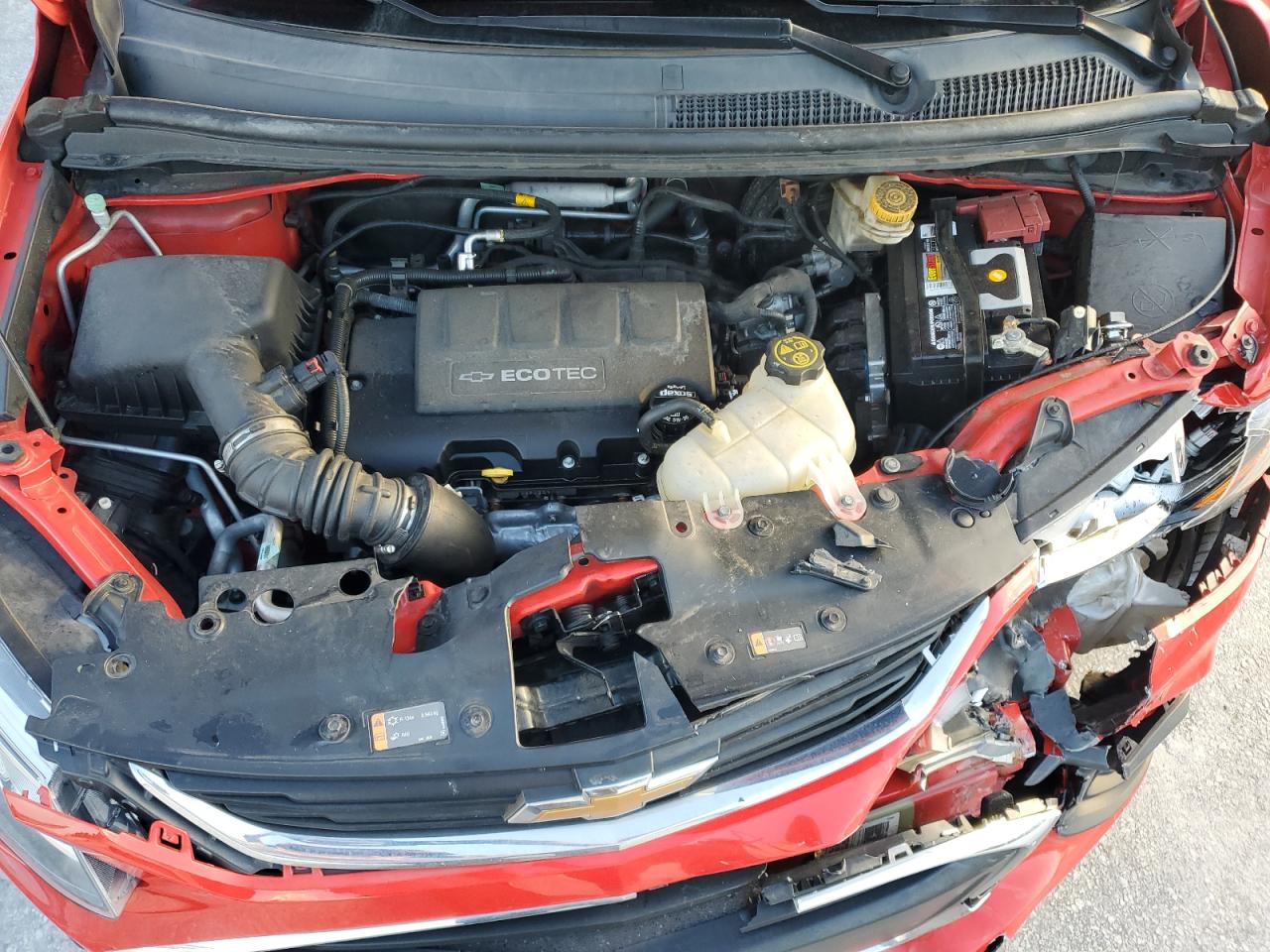 2017 Chevrolet Sonic VIN 1G1JF5SB3H4140961 Copart auction photo, front end damage thumbnail 11