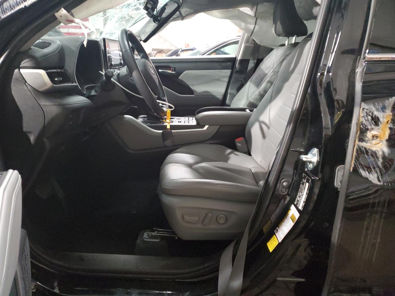 2020 Toyota Highlander VIN 5TDGZRBH8LS513512 Copart auction photo, rollover damage thumbnail 7