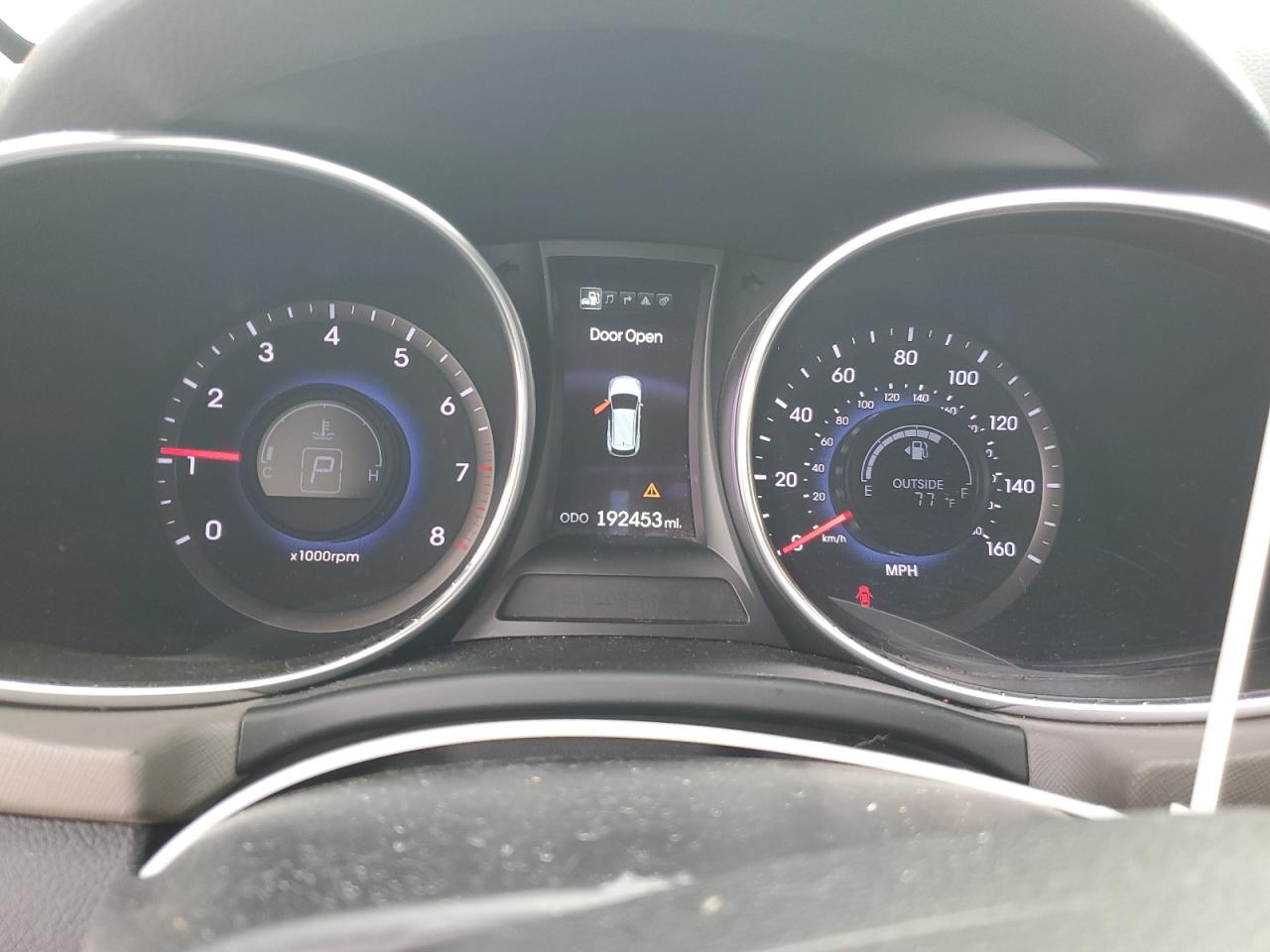 2014 Hyundai Santa Fe VIN 5XYZU3LA9EG173924 Copart auction photo, undercarriage damage thumbnail 9