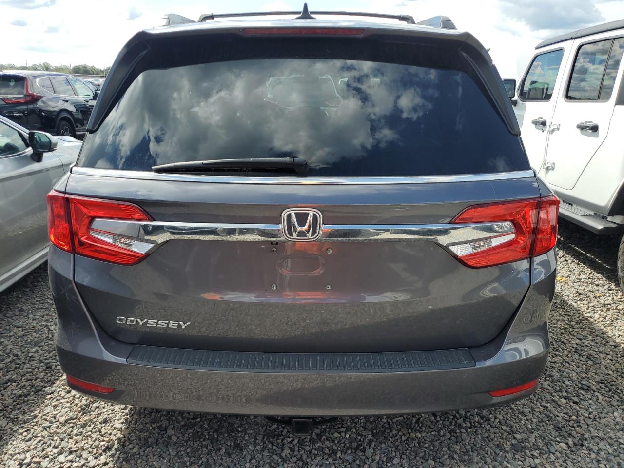 2020 Honda Odyssey VIN 5FNRL6H70LB054777 Copart auction photo, water/flood damage thumbnail 6