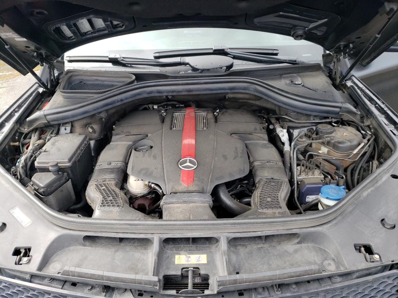 2016 Mercedes-Benz GLE VIN 4JGED6EBXGA023681 Copart auction photo, front end damage thumbnail 12