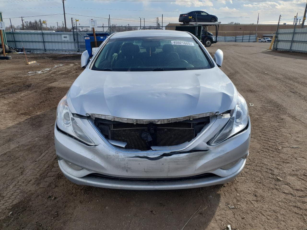 2013 Hyundai Sonata VIN 5NPEB4ACXDH673922 Copart auction photo, front end damage thumbnail 5