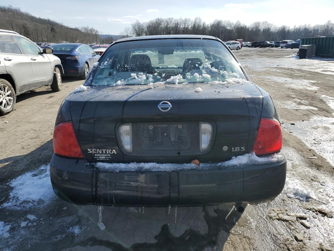 2004 Nissan Sentra VIN 3N1CB51D94L866233 Copart auction photo, front end damage thumbnail 6
