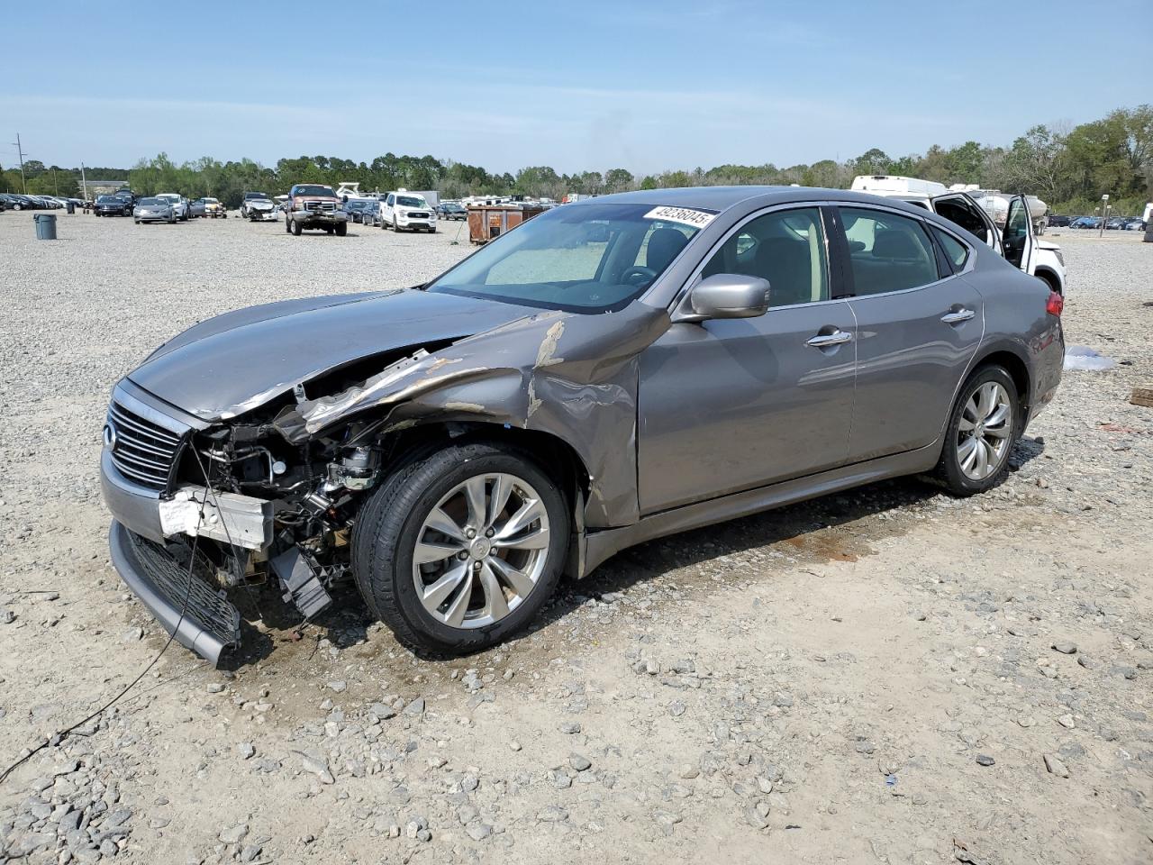 2013 Infiniti M VIN JN1BY1AP3DM510590 - Copart auction photo