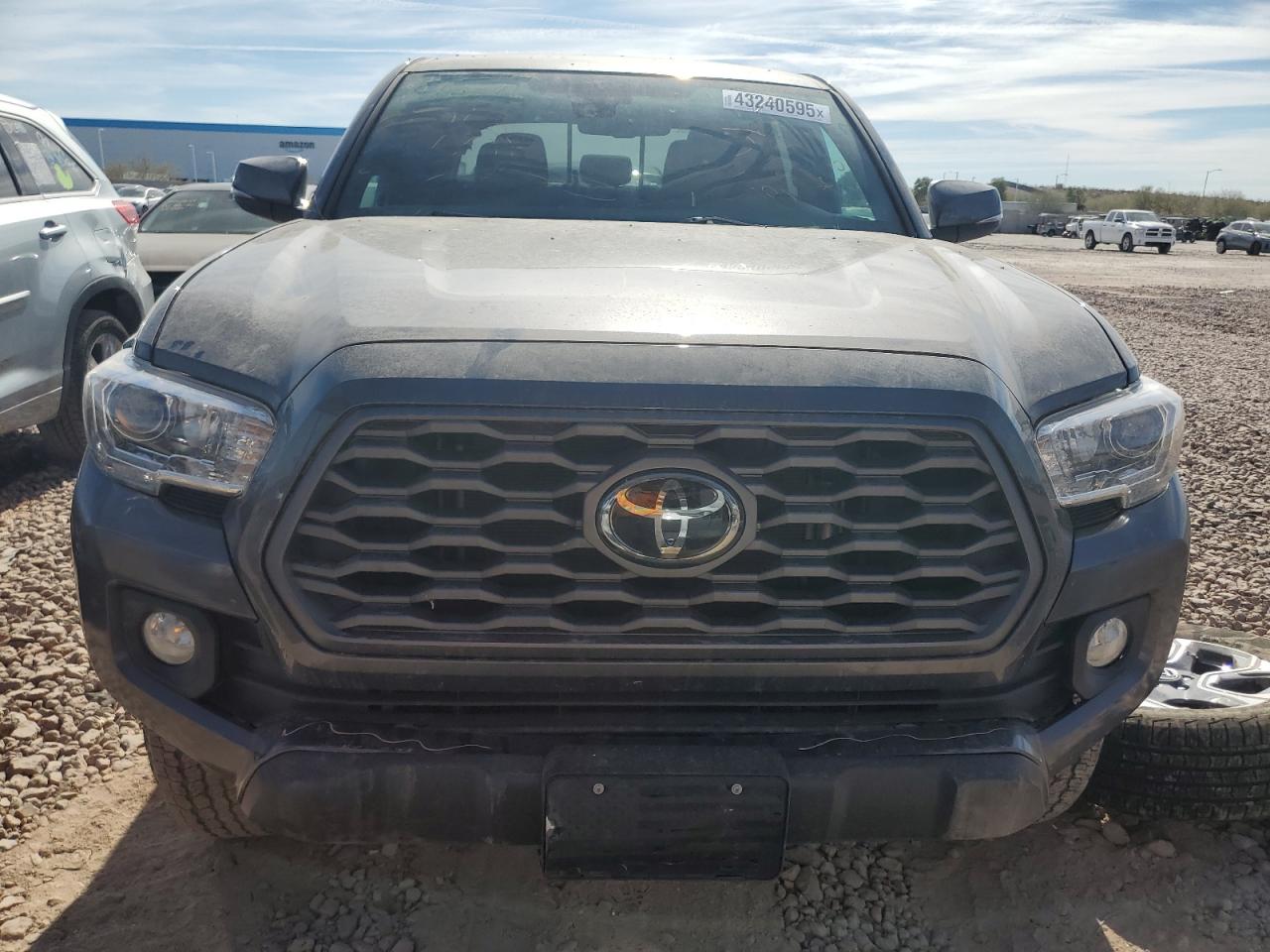 2021 Toyota Tacoma VIN 3TYCZ5AN7MT040366 Copart auction photo, rear end damage thumbnail 5