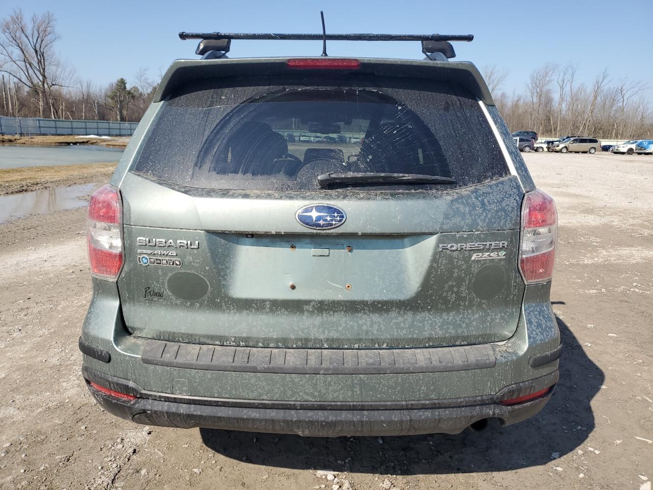 2014 Subaru Forester VIN JF2SJAPCXEH445870 Copart auction photo, front end / side damage thumbnail 6