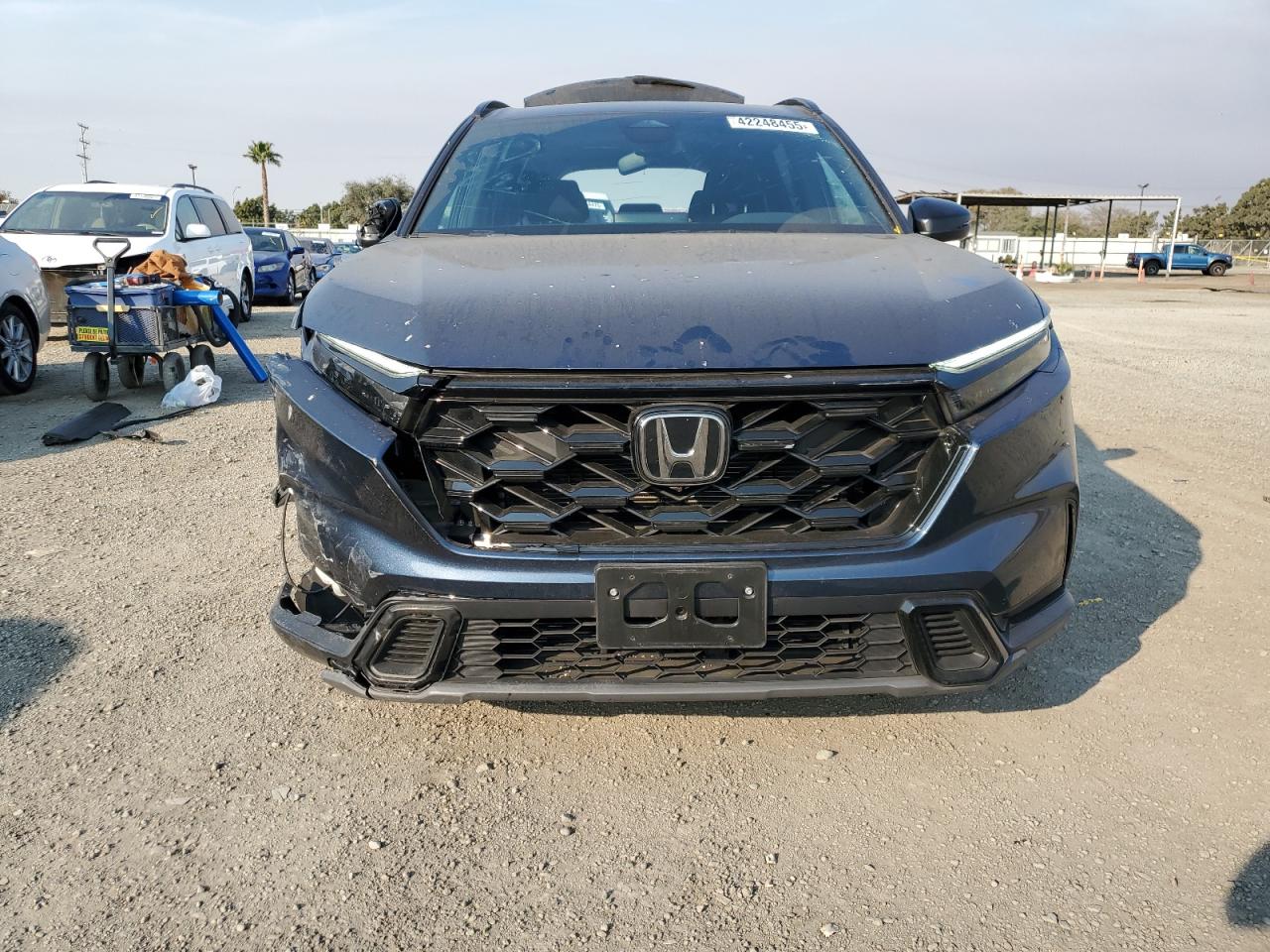 2024 Honda CR-V VIN 7FARS5H52RE009431 Copart auction photo, side / front end damage thumbnail 5