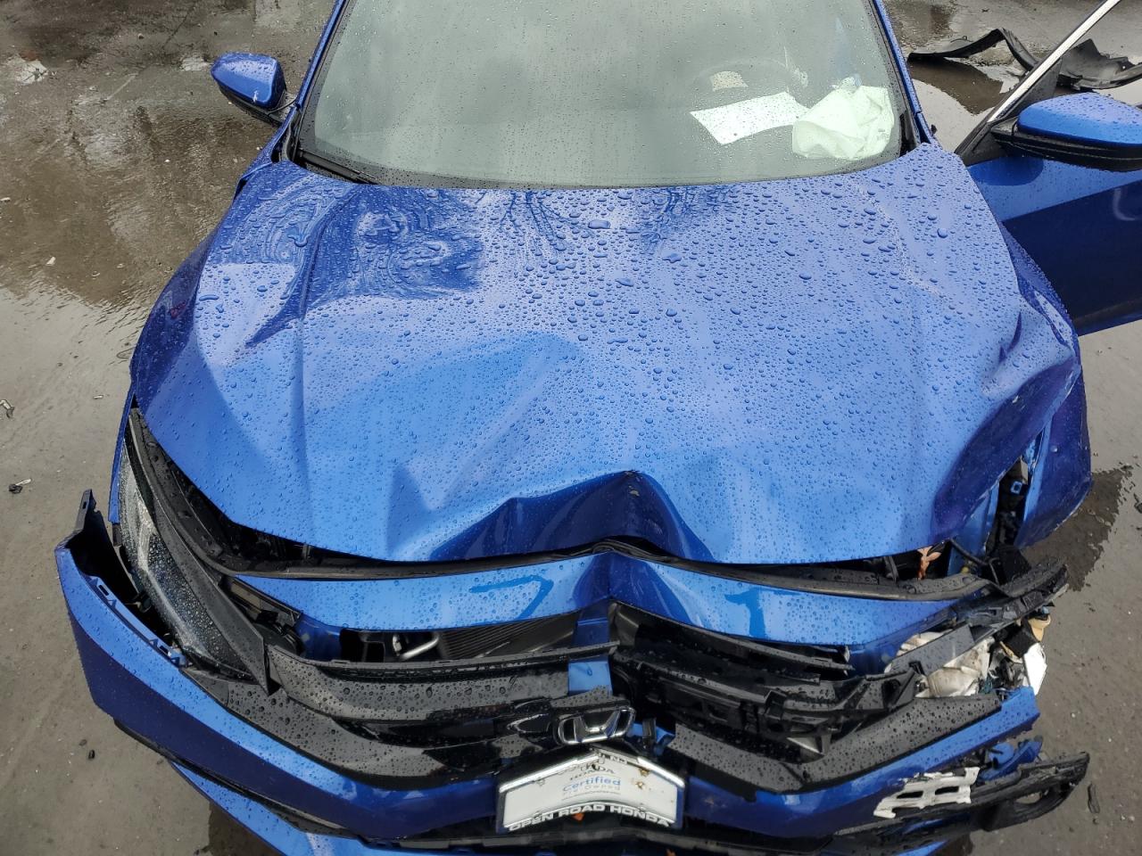 2021 Honda Civic VIN 2HGFC2F84MH525771 Copart auction photo, front end damage thumbnail 12