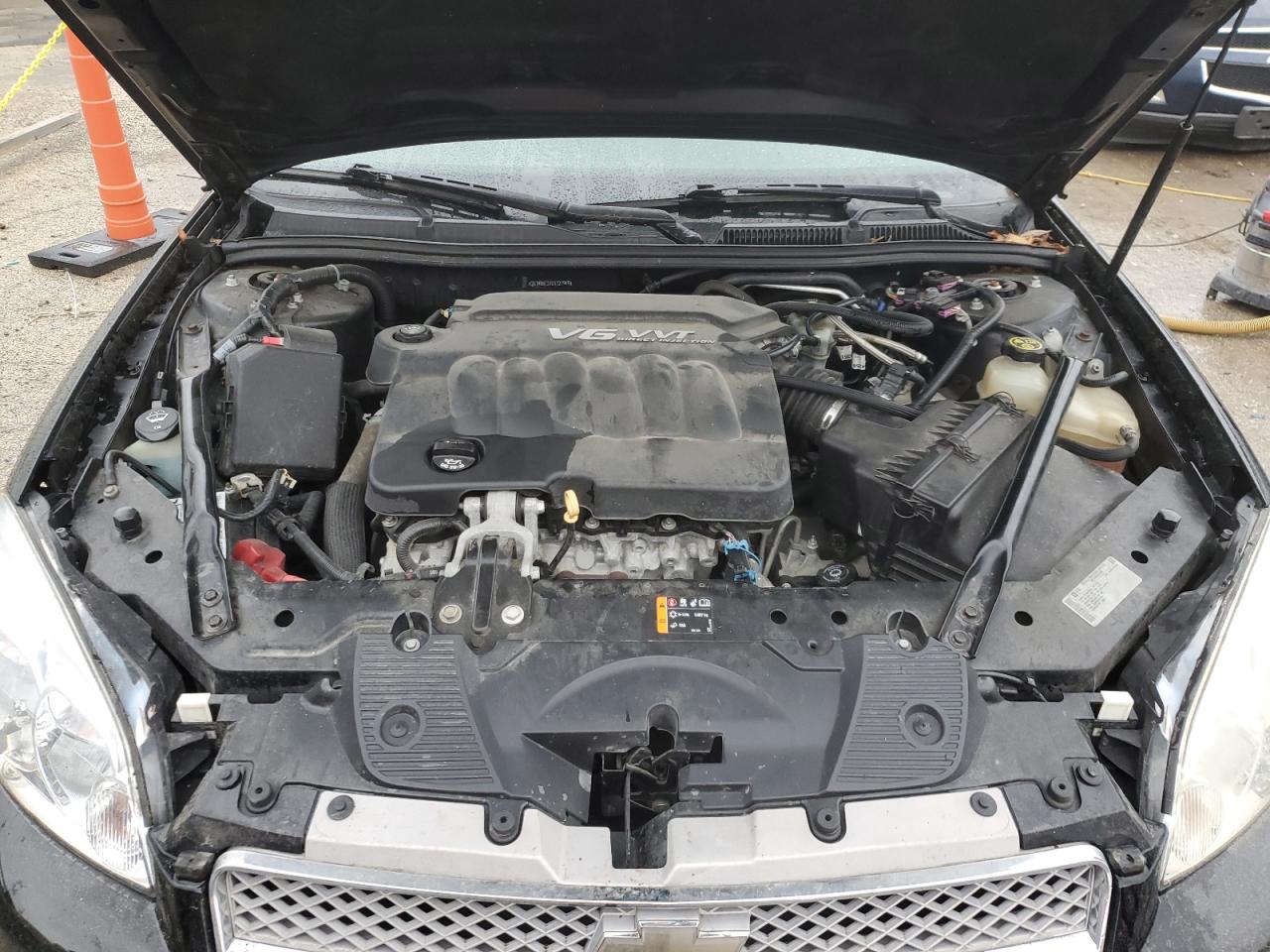 2013 Chevrolet Impala VIN 2G1WB5E31D1121949 Copart auction photo, rear end / side damage thumbnail 11