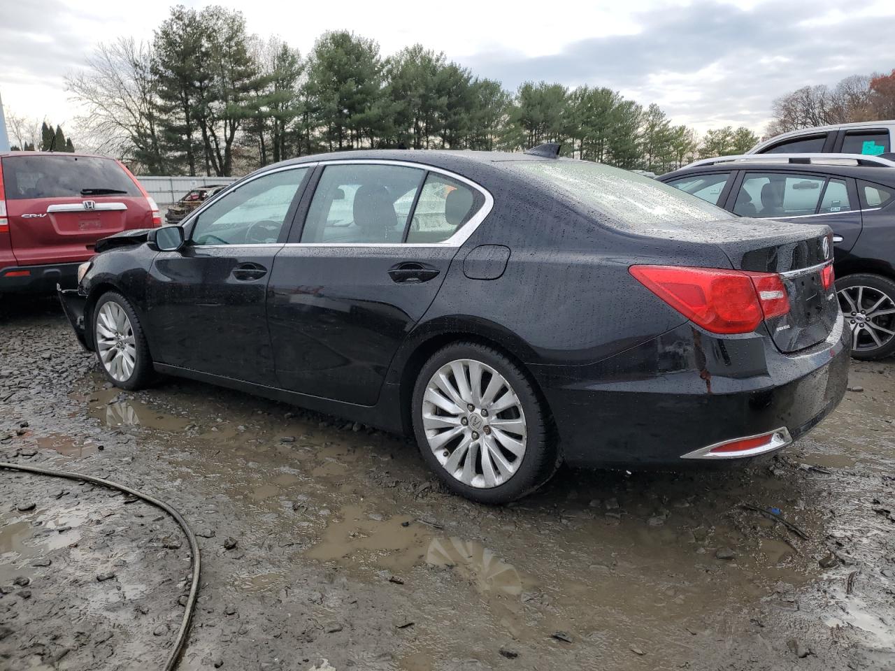 2015 Acura RLX VIN JH4KC1F50FC000420 Copart auction photo, front end damage thumbnail 2