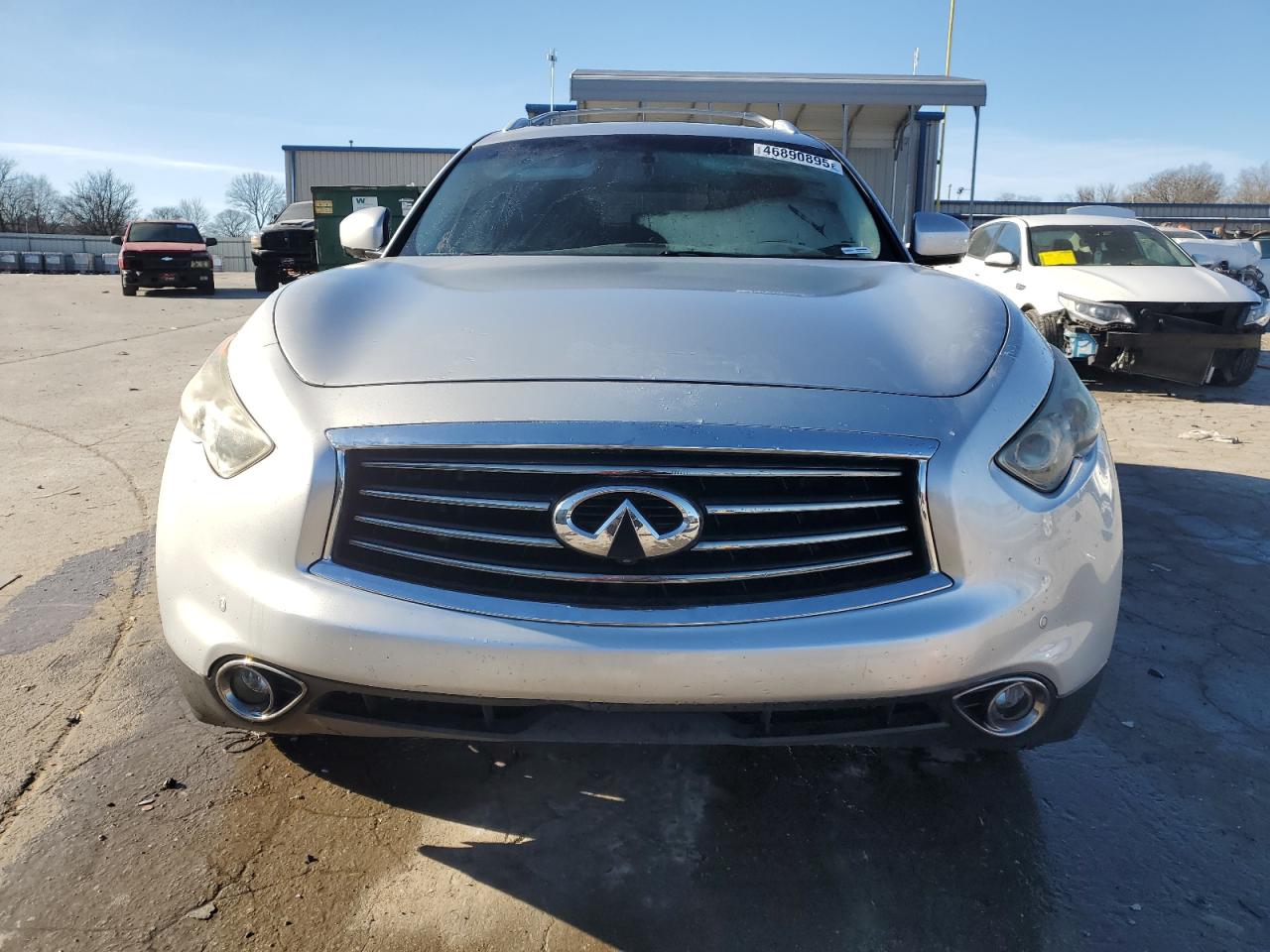 2012 Infiniti FX VIN JN8AS1MU8CM121720 Copart auction photo, rear end damage thumbnail 5