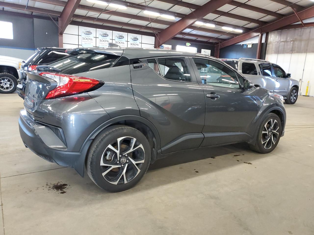 2019 Toyota C-HR VIN NMTKHMBX3KR099589 Copart auction photo, rollover damage thumbnail 3