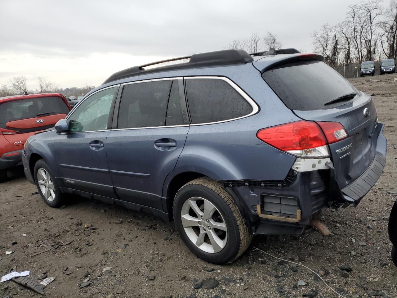 2014 Subaru Outback VIN 4S4BRBLC3E3324609 Copart auction photo, front end damage thumbnail 2