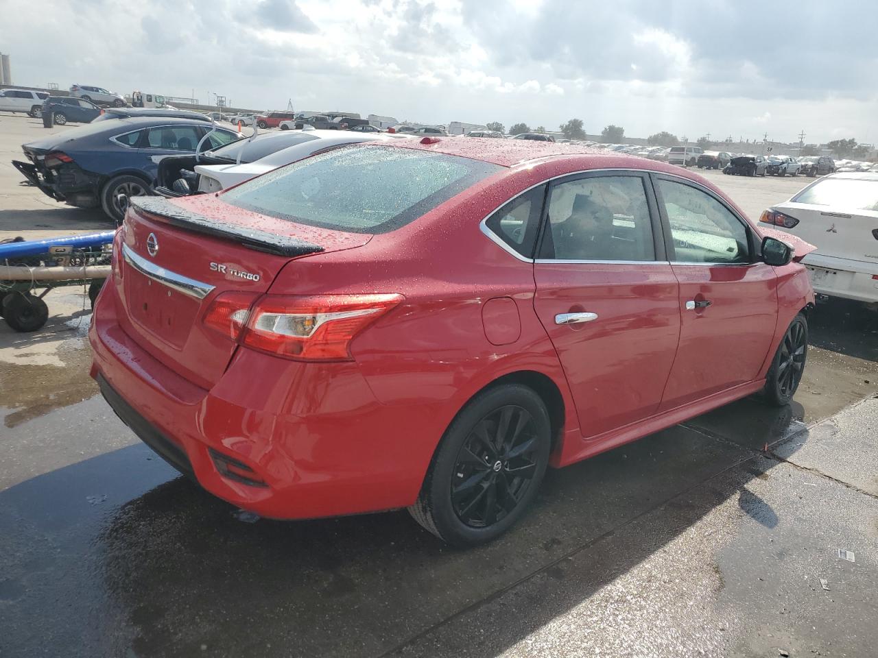 2017 Nissan Sentra VIN 3N1CB7AP4HY290596 Copart auction photo, front end damage thumbnail 3