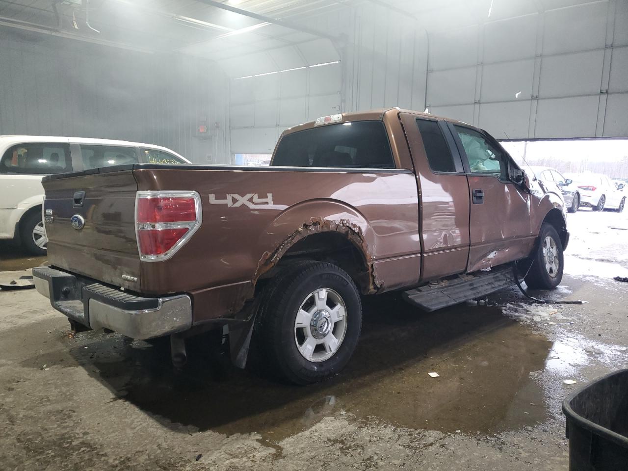 2012 Ford F-150 VIN 1FTFX1EF3CFA97592 Copart auction photo, rollover damage thumbnail 3