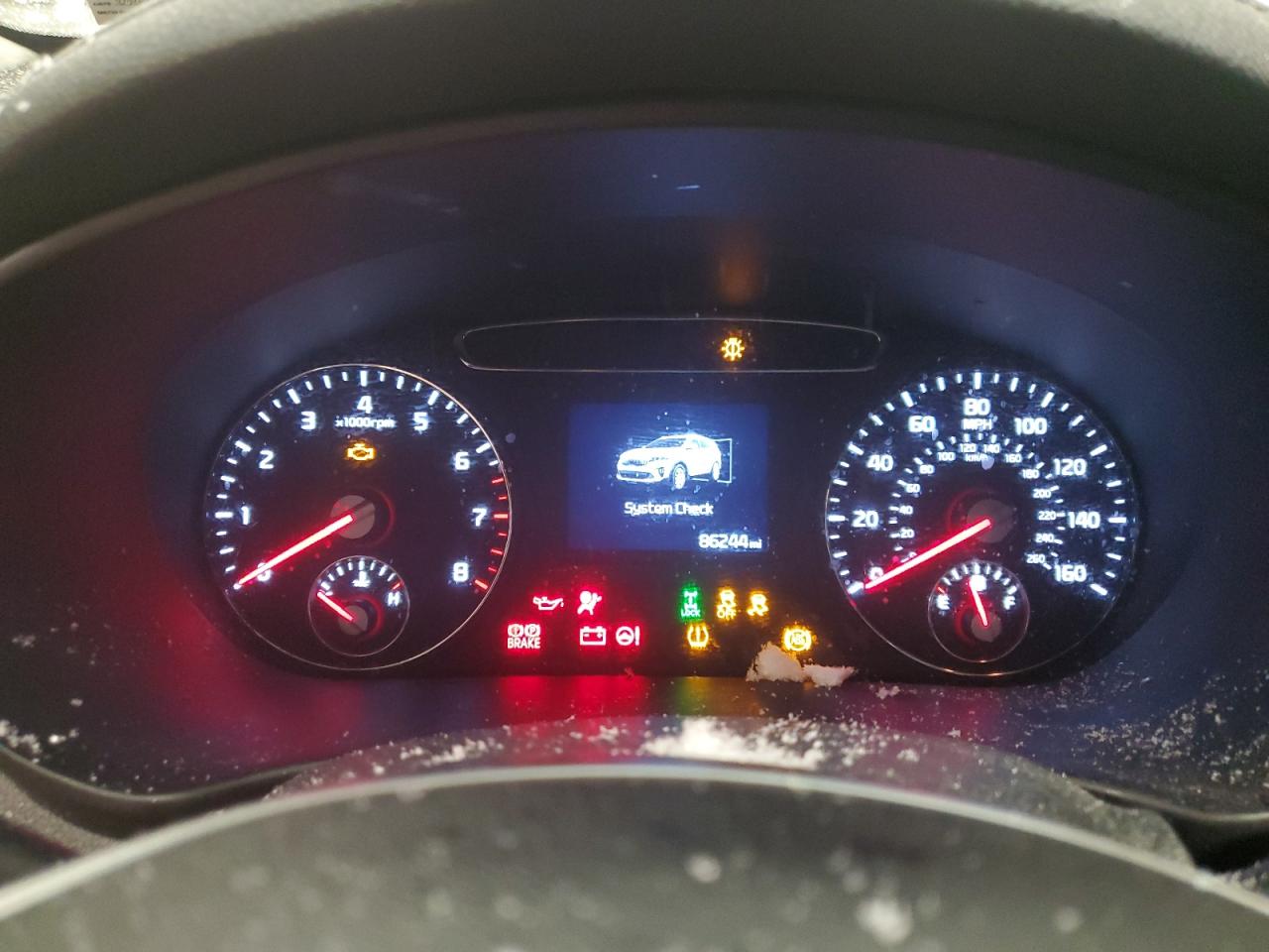 2020 KIA Sorento VIN 5XYPGDA37LG644569 Copart auction photo, front end damage thumbnail 9