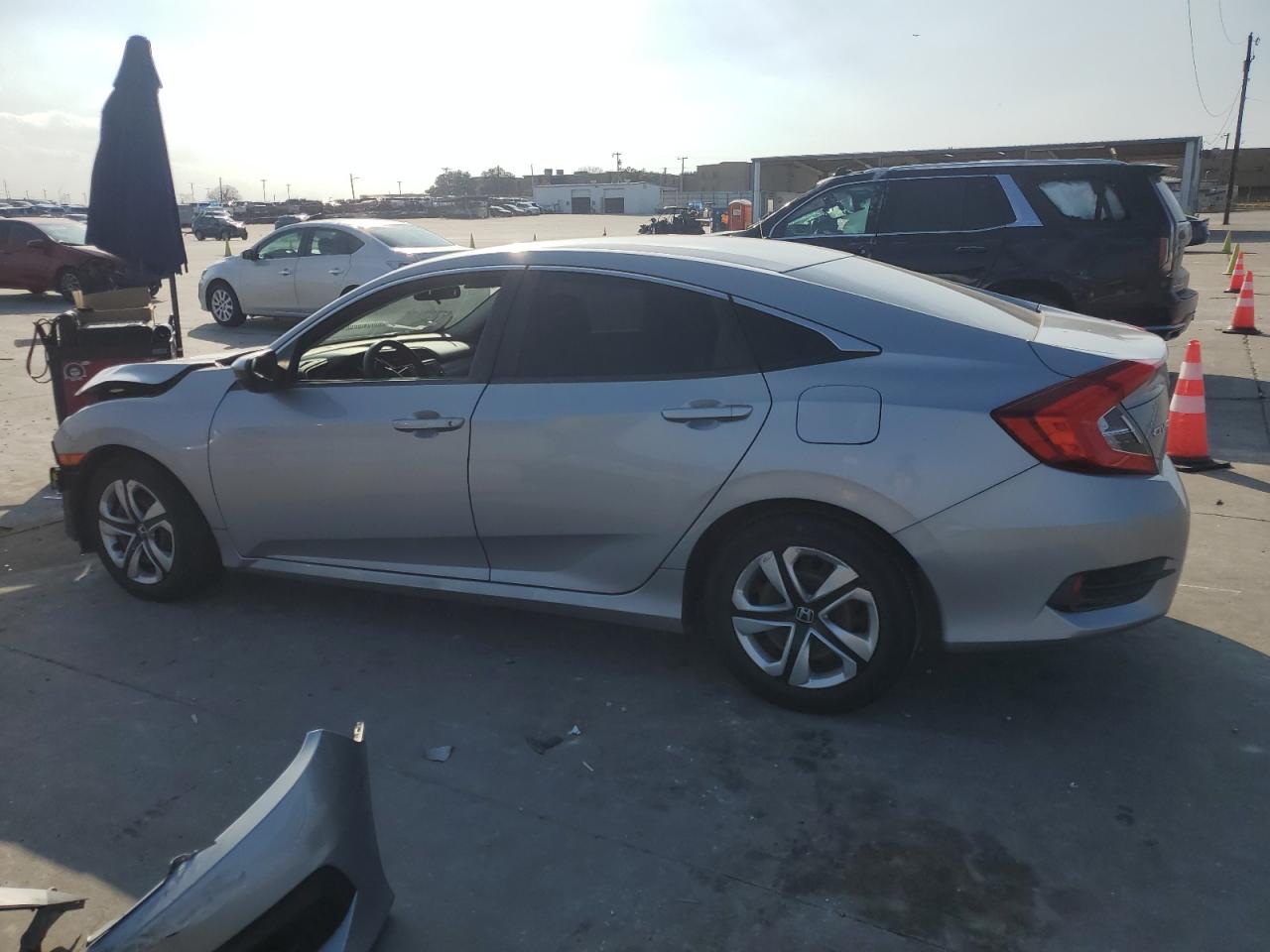 2017 Honda Civic VIN 2HGFC2F51HH570307 Copart auction photo, front end damage thumbnail 2