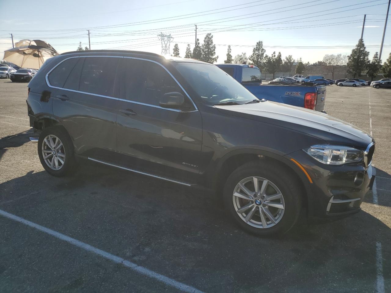 2015 BMW X5 VIN 5UXKR2C53F0H39276 Copart auction photo, rear end damage thumbnail 4