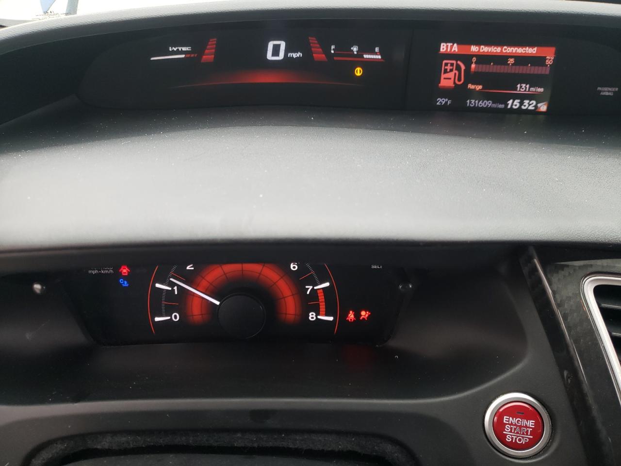 2015 Honda Civic VIN 2HGFB6E53FH706218 Copart auction photo, side / rear end damage thumbnail 9