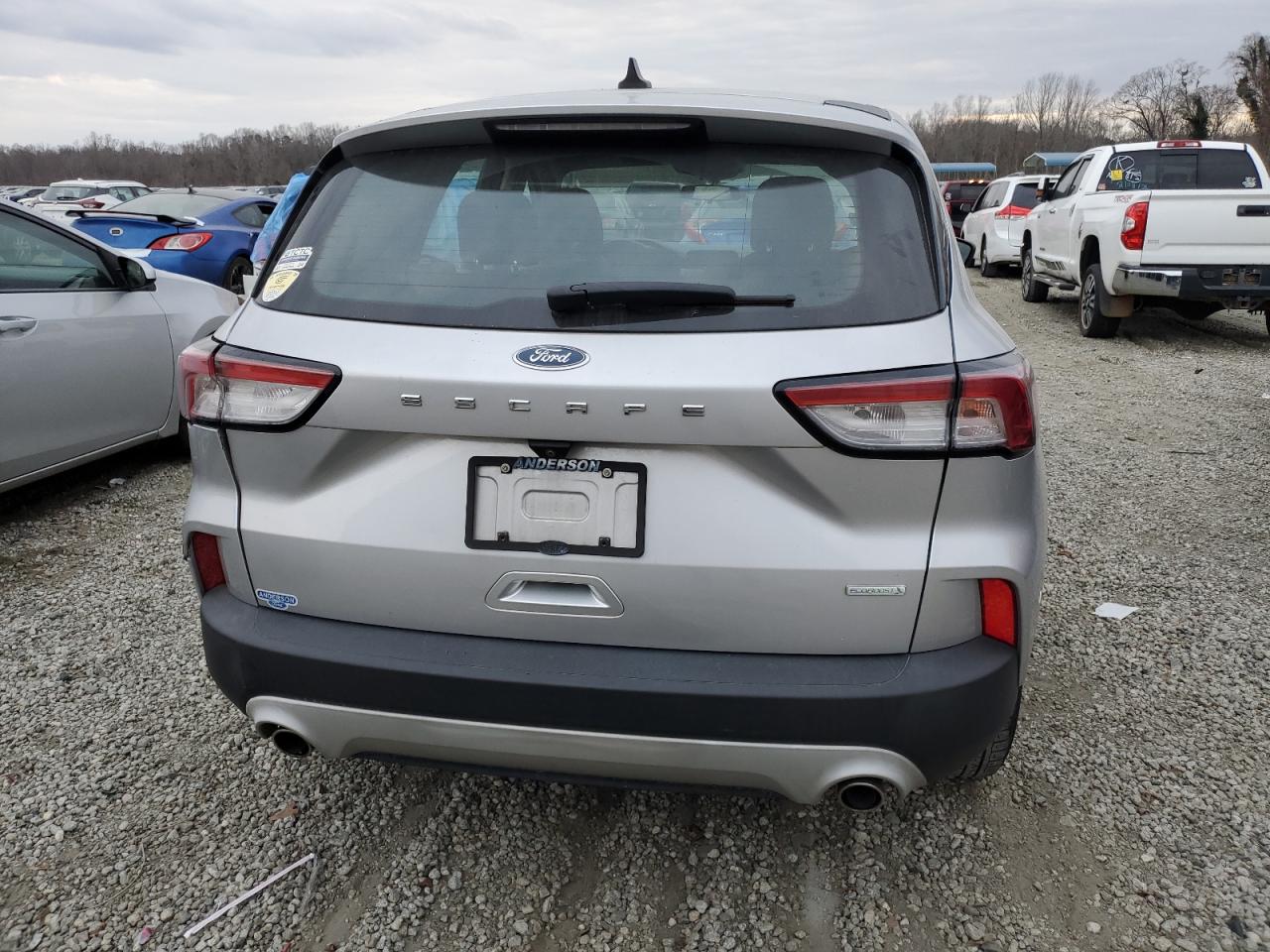 2020 Ford Escape VIN 1FMCU0F61LUB38443 Copart auction photo, front end damage thumbnail 6