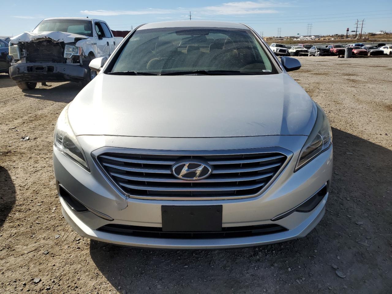 2017 Hyundai Sonata VIN 5NPE24AF0HH579886 Copart auction photo, rear end damage thumbnail 5
