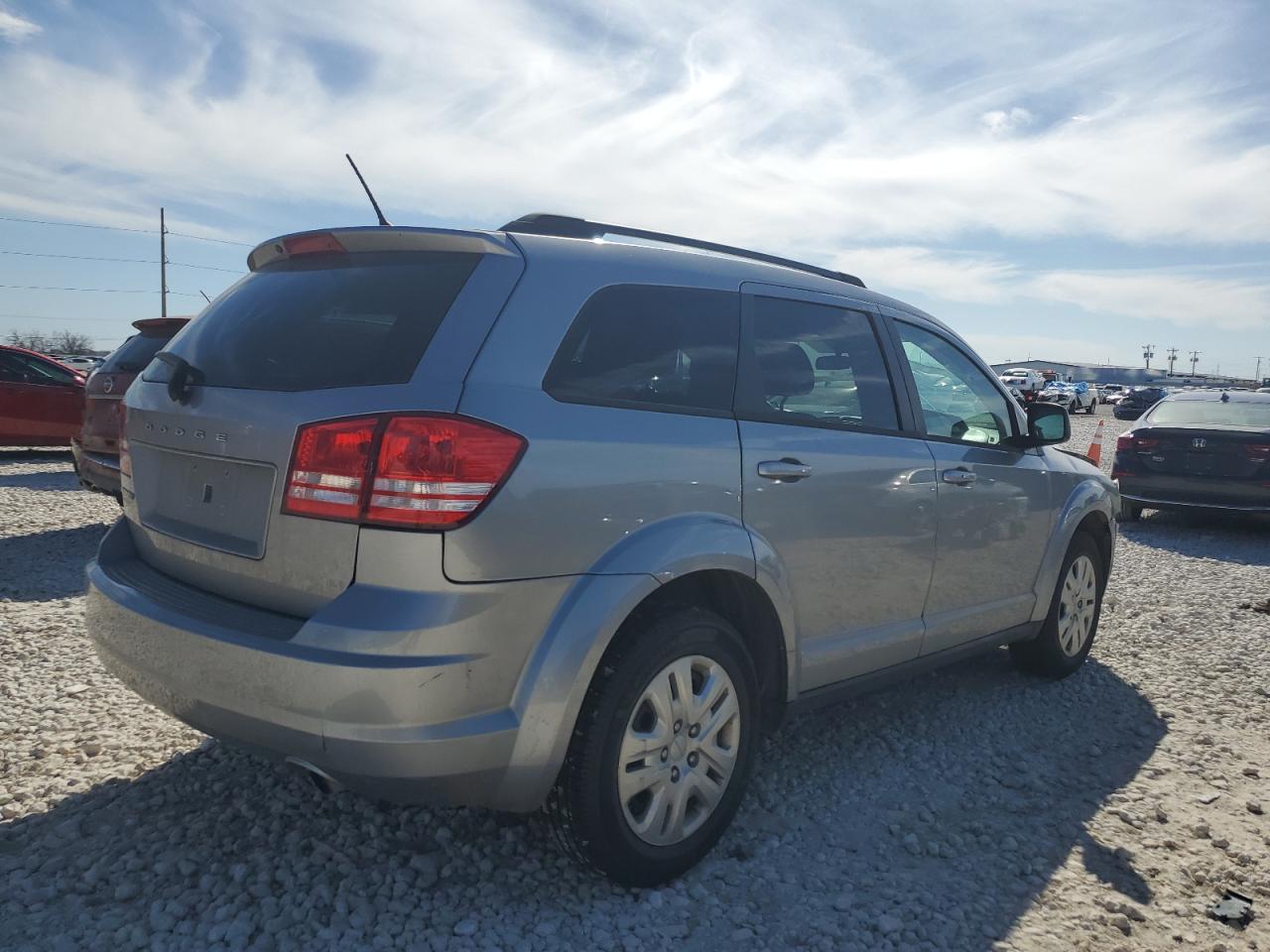 2017 Dodge Journey VIN 3C4PDCAB7HT599157 Copart auction photo, front end / minor dent/scratches damage thumbnail 3