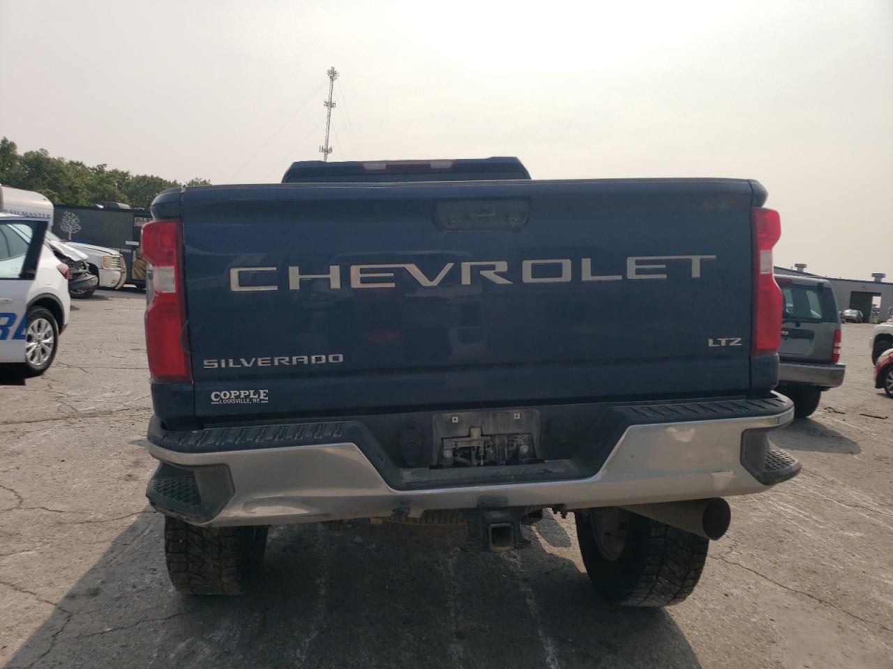 2022 Chevrolet Silverado VIN 2GC4YUEY0N1204440 Copart auction photo, front end damage thumbnail 6