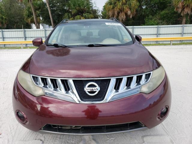 2009 Nissan Murano VIN JN8AZ18W09W124714 Copart auction photo, side damage thumbnail 5