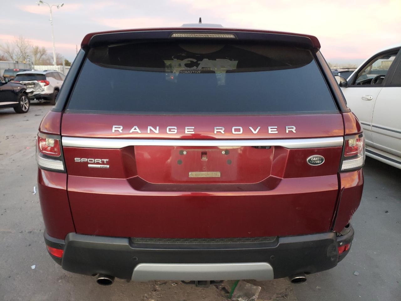 2016 Land Rover Range Rover VIN SALWR2PF5GA663860 Copart auction photo, rear end / front end damage thumbnail 6
