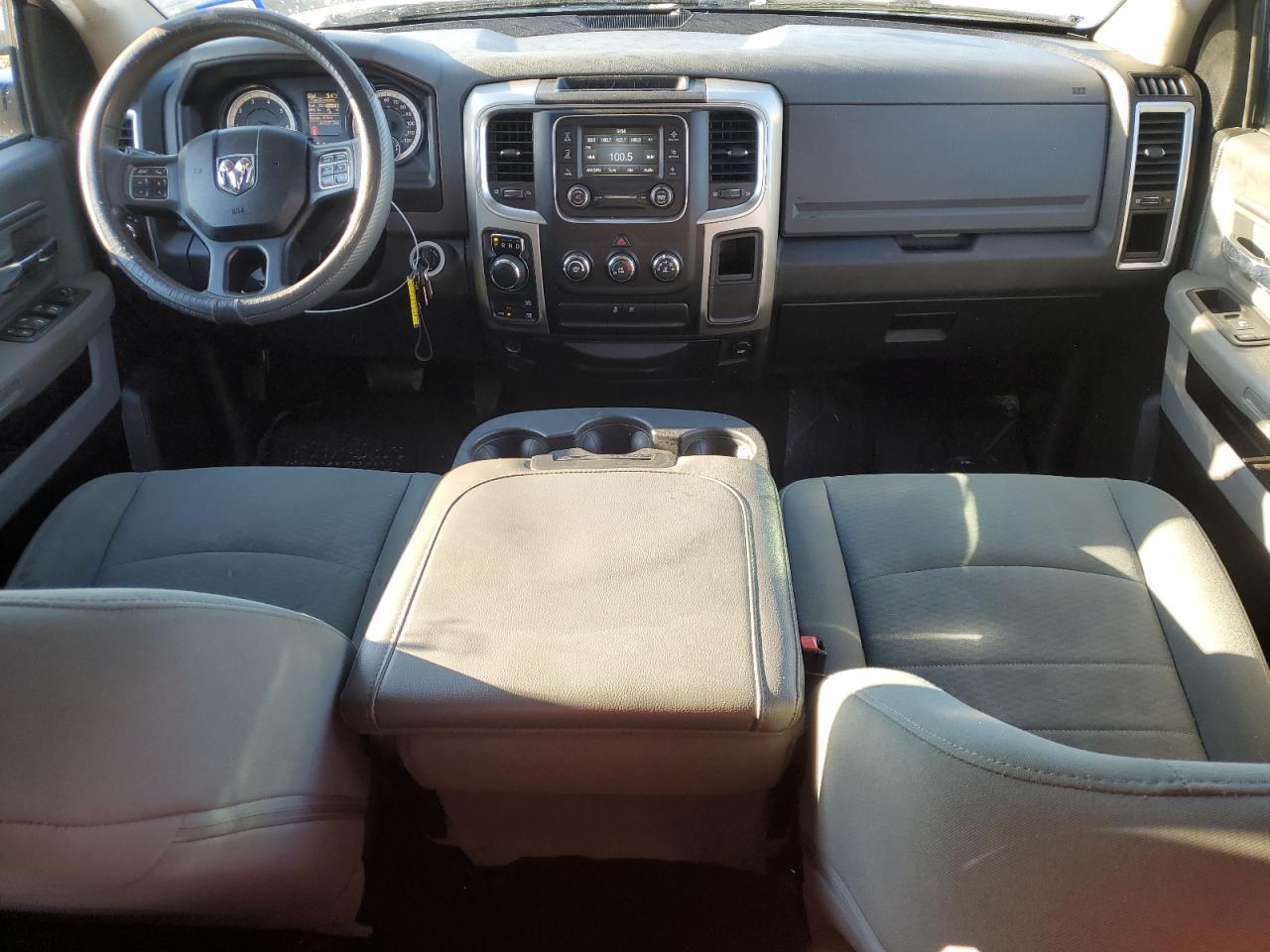 2018 RAM 1500 VIN 1C6RR7GG5JS155648 Copart auction photo, front end damage thumbnail 8