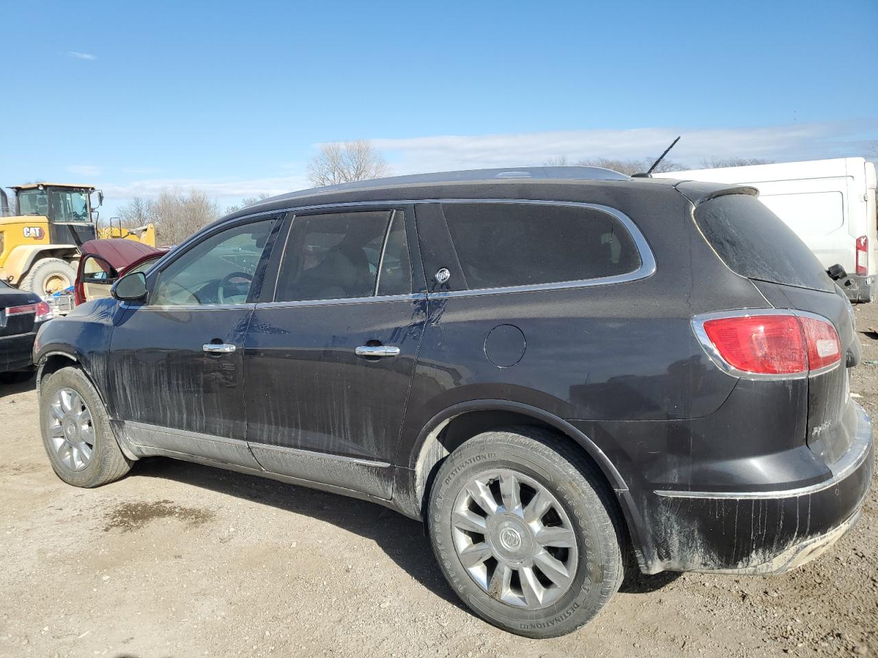 2014 Buick Enclave VIN 5GAKVBKD2EJ278214 Copart auction photo, front end damage thumbnail 2