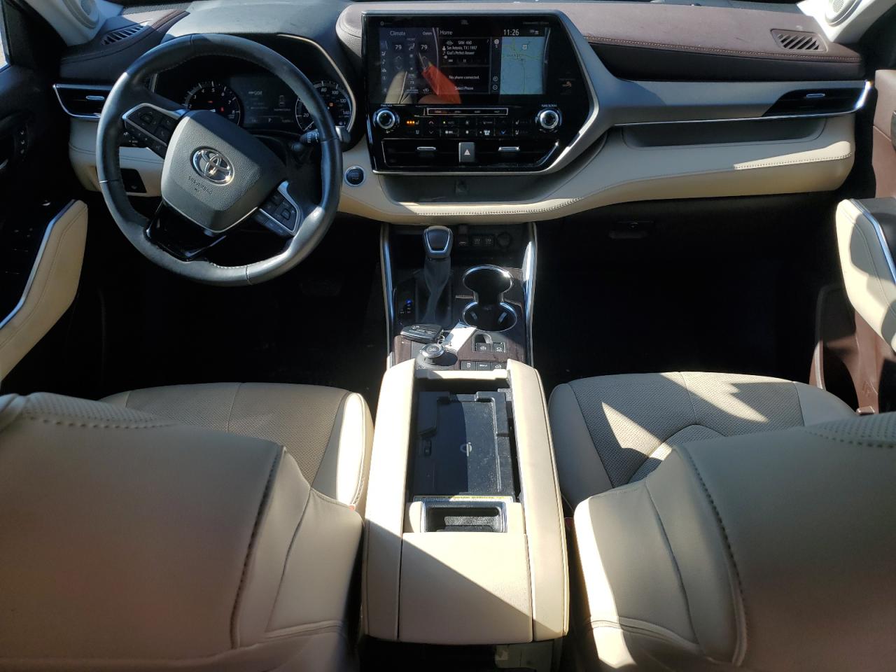 2020 Toyota Highlander VIN 5TDDZRBH8LS042321 Copart auction photo, rear end / side damage thumbnail 8