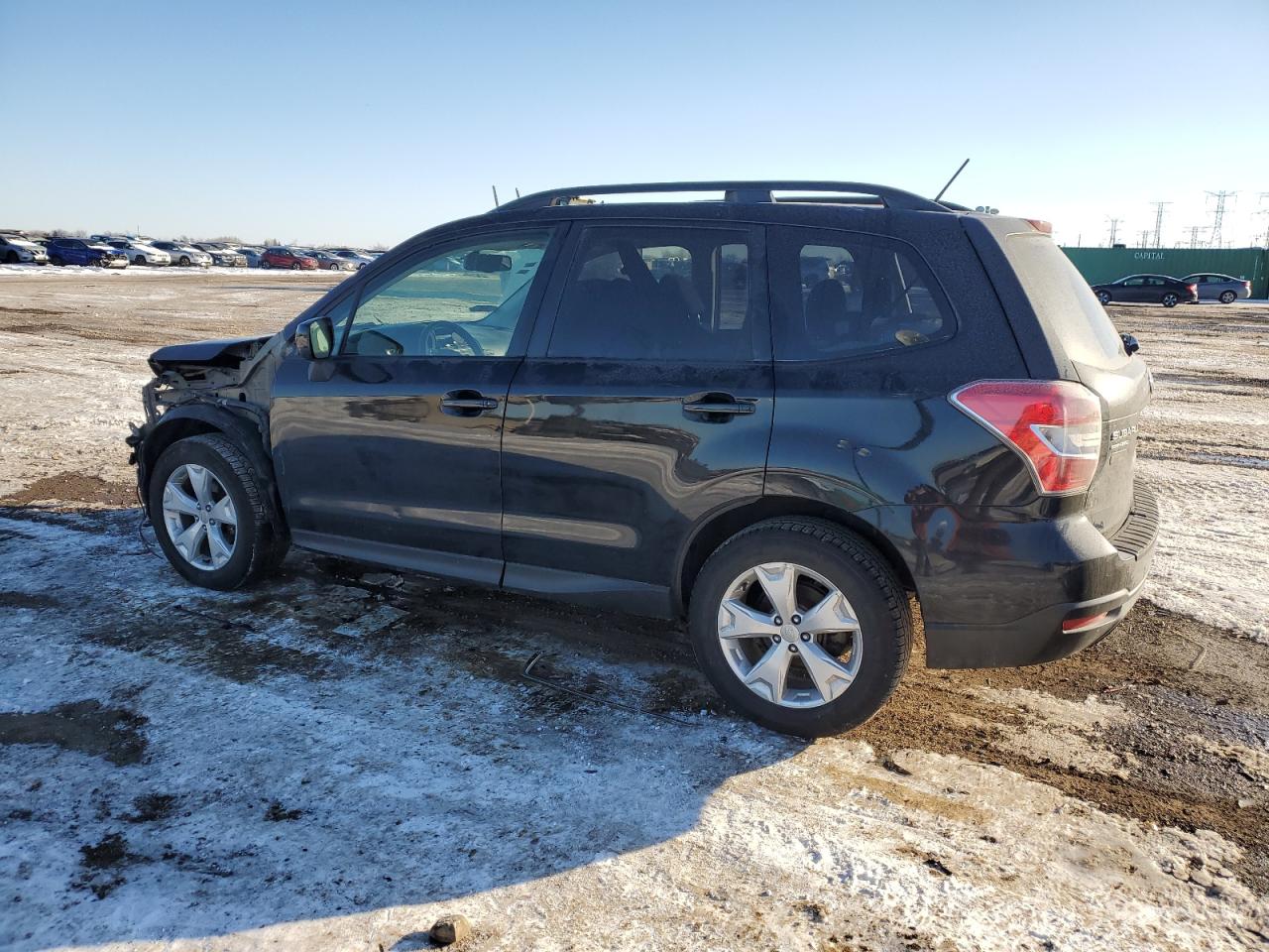 2014 Subaru Forester VIN JF2SJAEC4EH471383 Copart auction photo, front end damage thumbnail 2