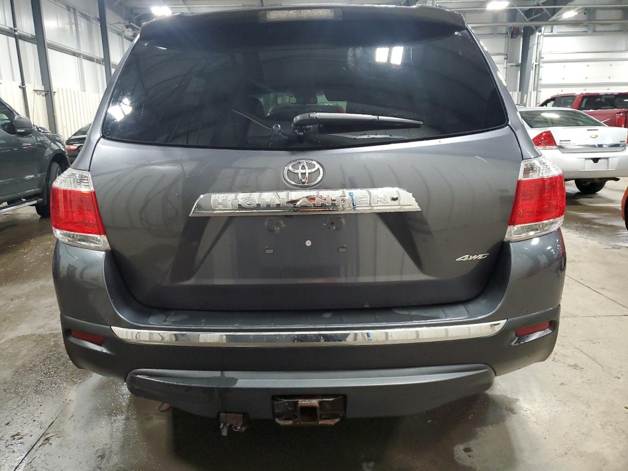 2013 Toyota Highlander VIN 5TDBK3EHXDS242817 Copart auction photo, front end damage thumbnail 6