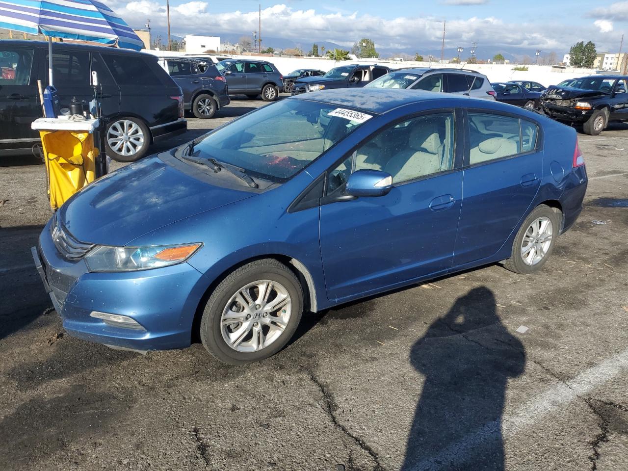 2010 Honda Insight VIN JHMZE2H72AS027436