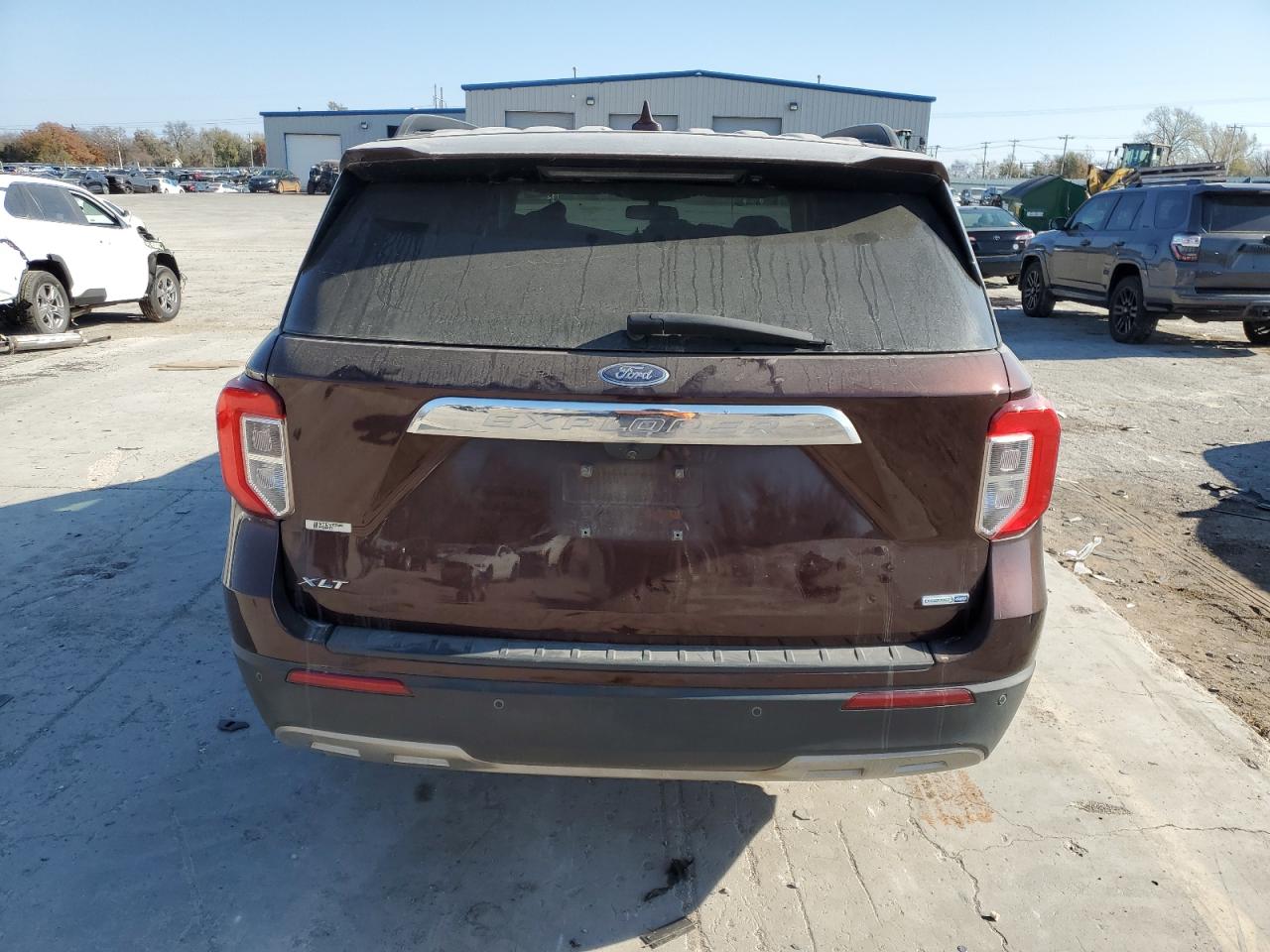 2020 Ford Explorer VIN 1FMSK8DH1LGC08378 Copart auction photo, all over damage thumbnail 6