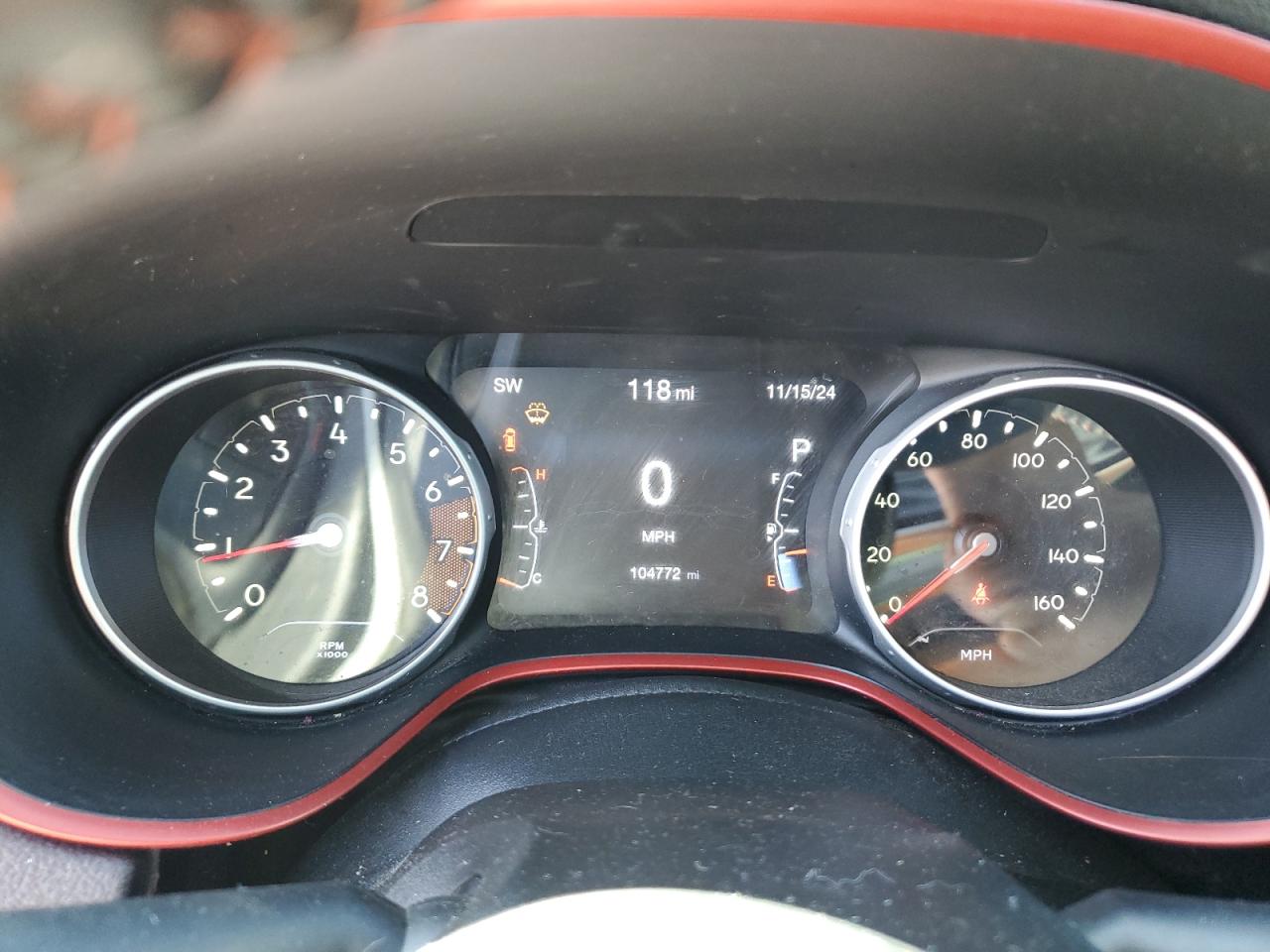 2018 Jeep Compass VIN 3C4NJDDB4JT129854 Copart auction photo, front end damage thumbnail 9