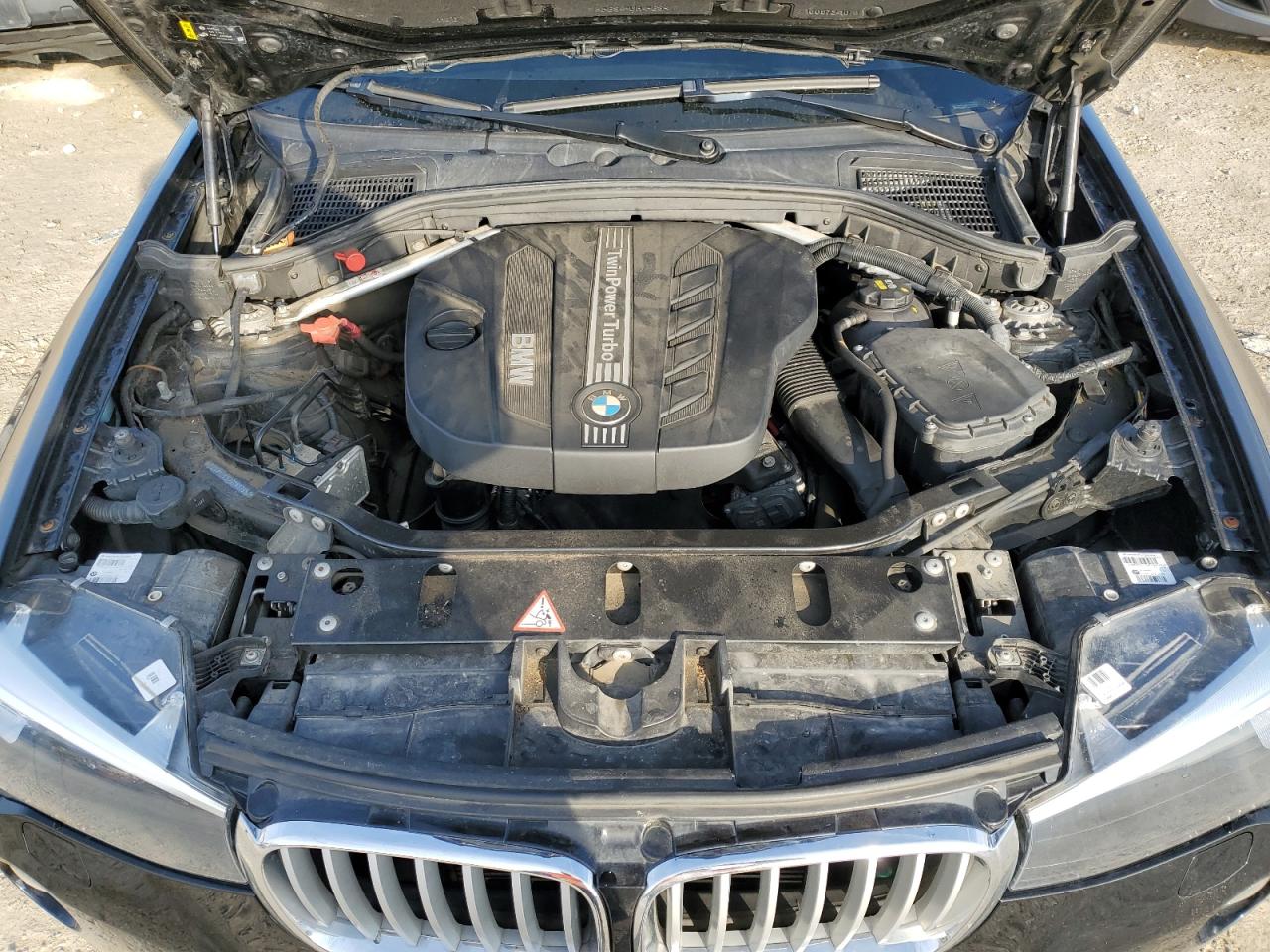 2016 BMW X3 VIN 5UXWY3C52G0N87953 Copart auction photo, side damage thumbnail 12