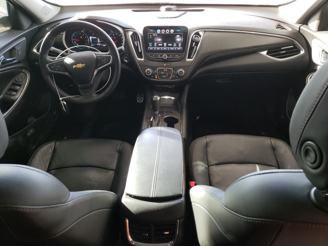 2016 Chevrolet Malibu VIN 1G1ZE5ST4GF318698 Copart auction photo, front end / side damage thumbnail 8