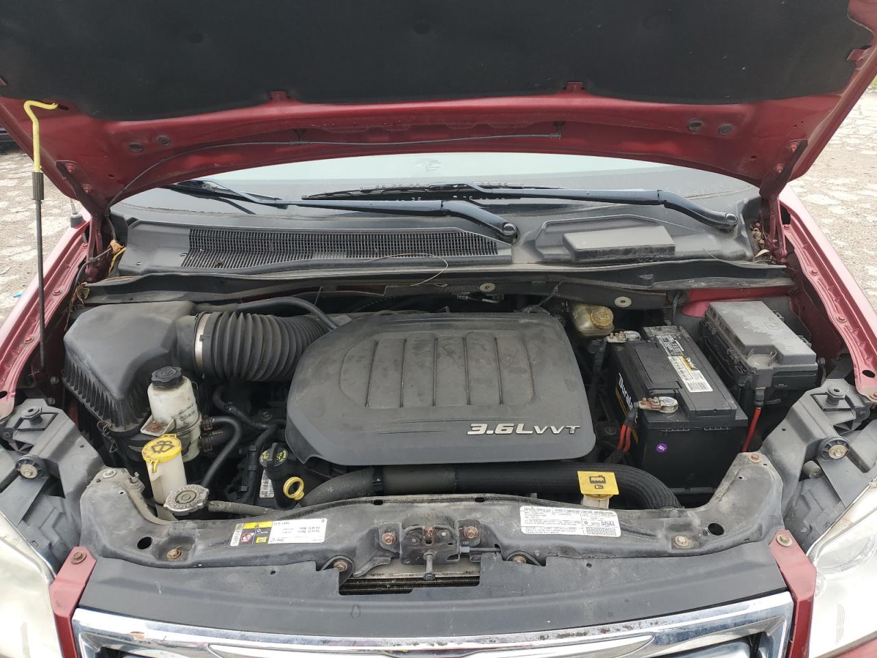 2013 Chrysler Town & Country VIN 2C4RC1BG7DR556526 Copart auction photo, rear end / minor dent/scratches damage thumbnail 11