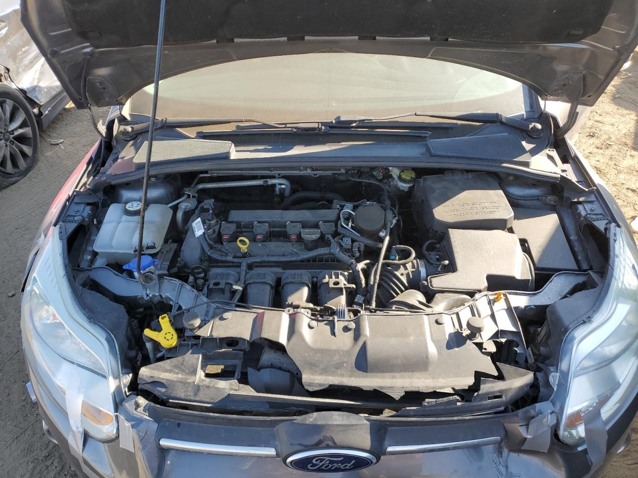 2014 Ford Focus VIN 1FADP3F25EL314259 Copart auction photo, front end damage thumbnail 11