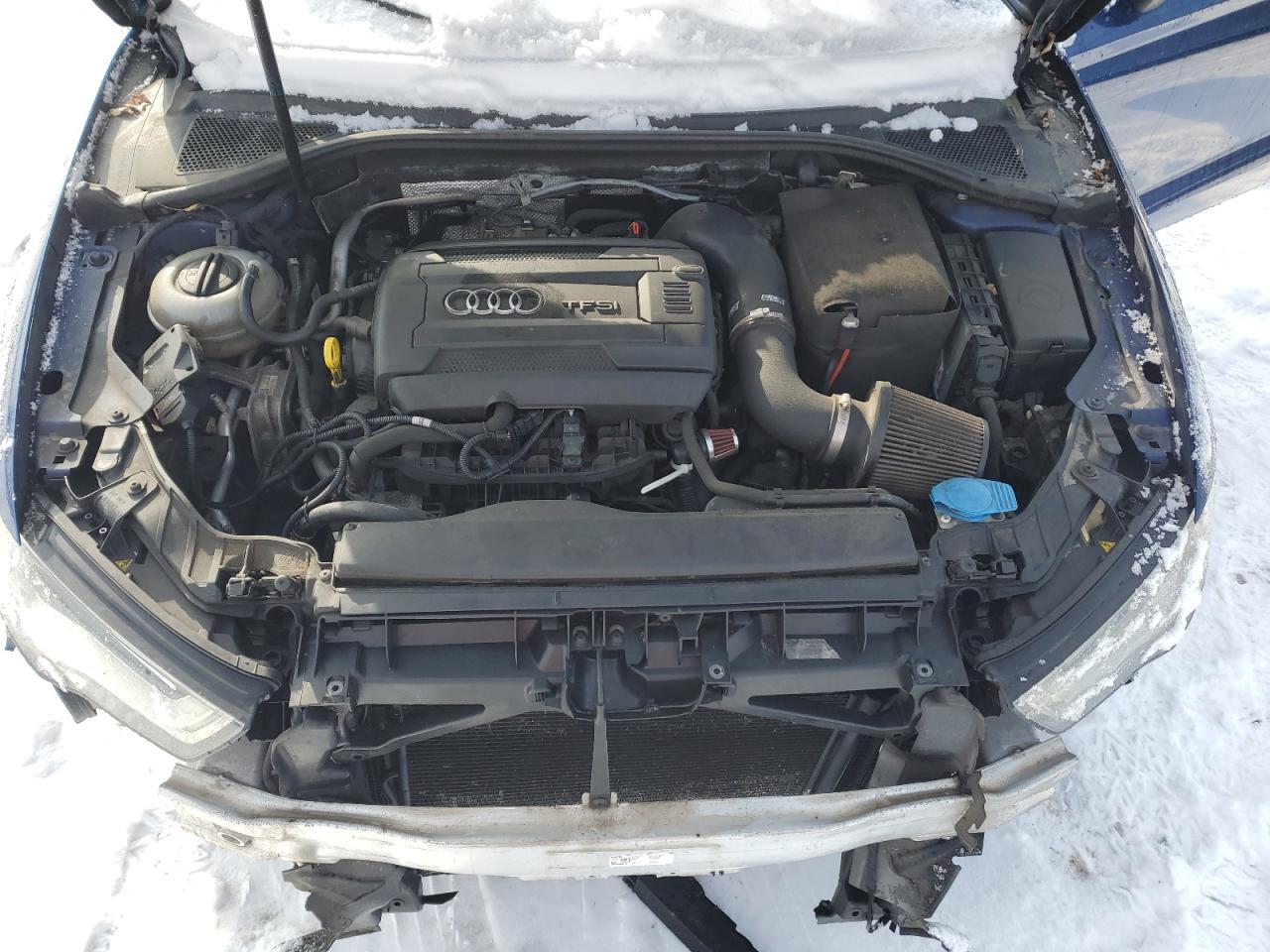 2016 Audi A3 VIN WAUA7GFF7G1027850 Copart auction photo, front end damage thumbnail 11