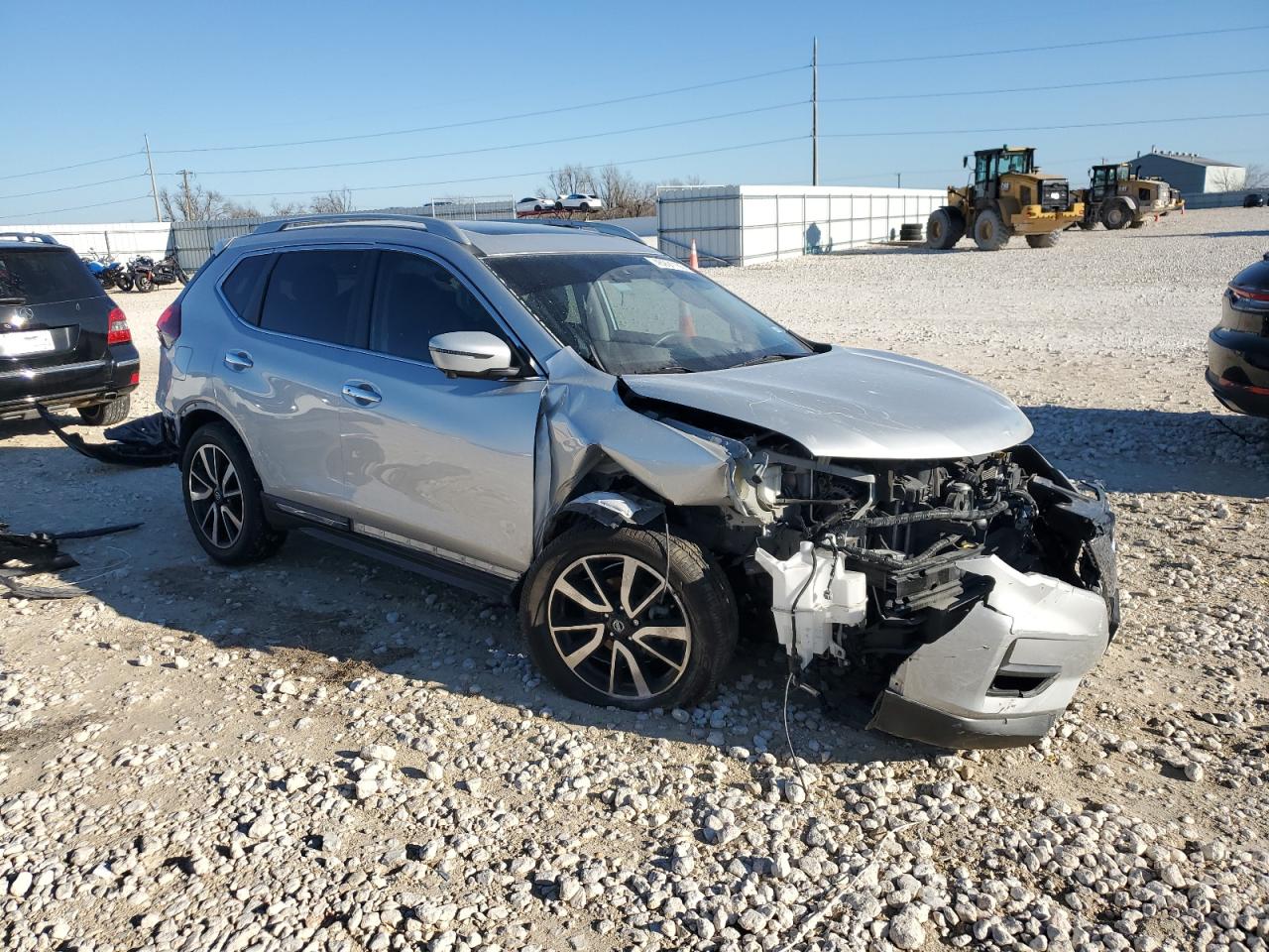 2020 Nissan Rogue VIN 5N1AT2MT2LC727635 Copart auction photo, all over damage thumbnail 4