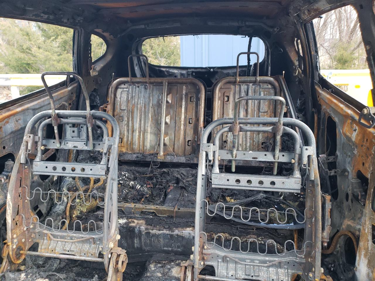 2012 Nissan Rogue VIN JN8AS5MT8CW604904 Copart auction photo, burn damage thumbnail 10