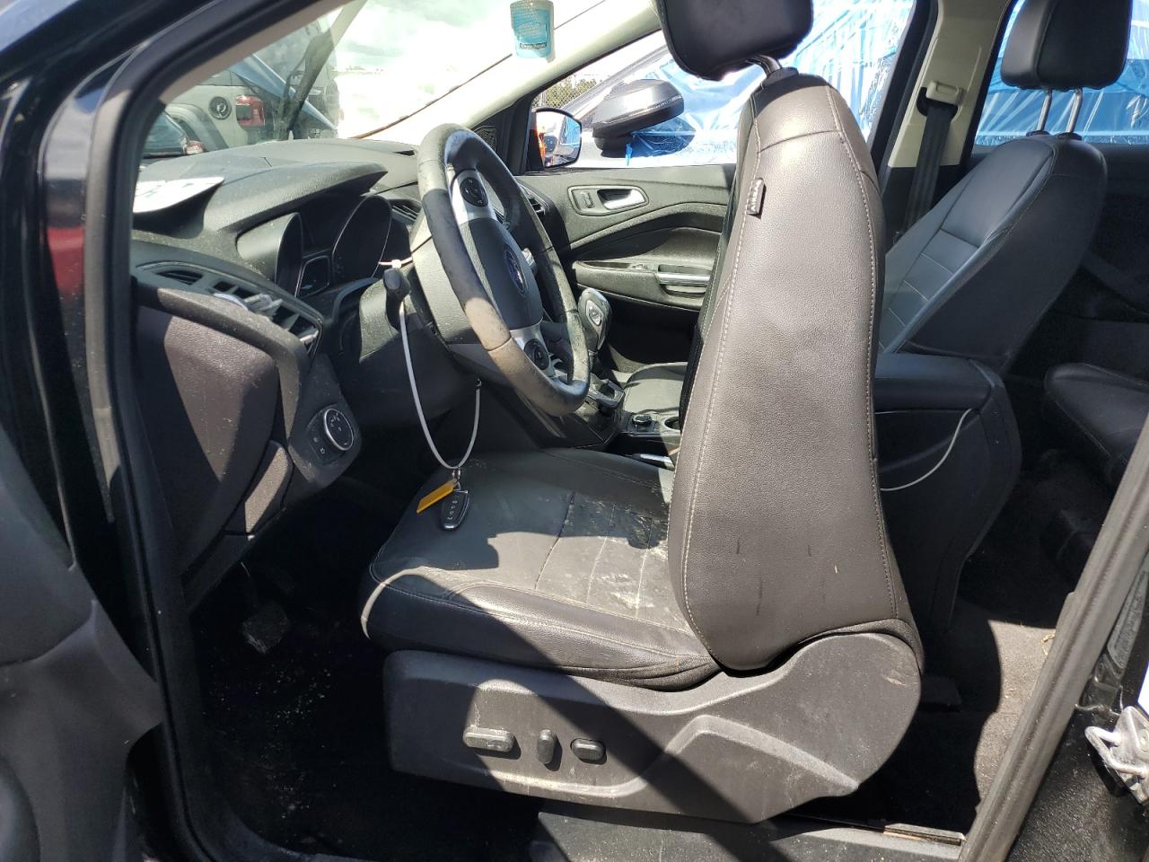 2016 Ford Escape VIN 1FMCU0JX9GUB34985 Copart auction photo, water/flood damage thumbnail 7