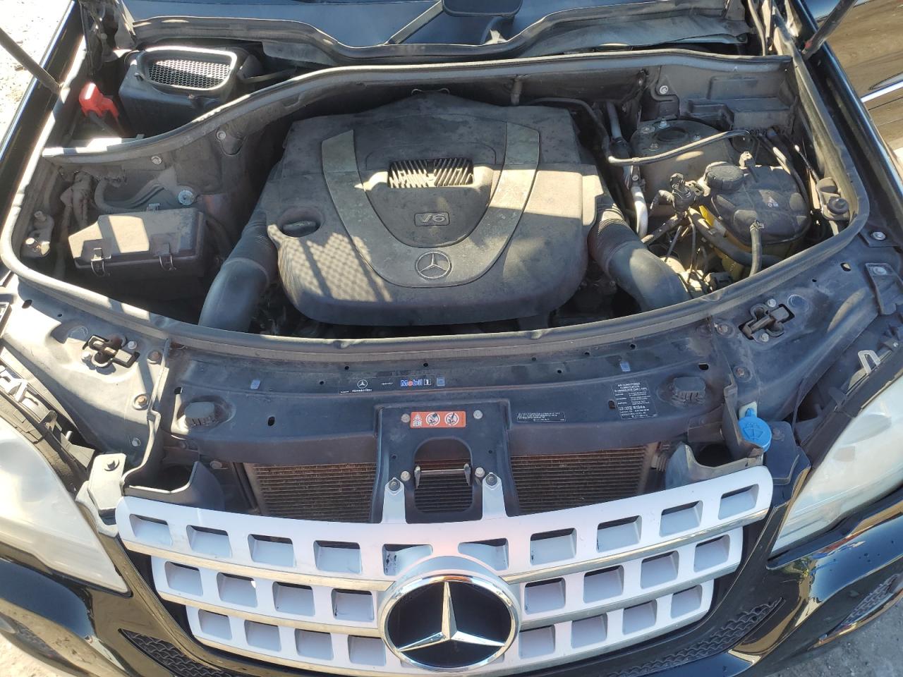 2010 Mercedes-Benz M-klasse VIN 4JGBB8GB7AA537562 Copart auction photo, front end / side damage thumbnail 13